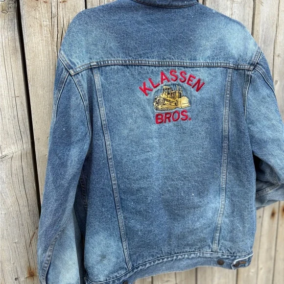 Vintage Canada Sportswear Denim Jacket – Distressed vibes Sz M - Picture 13 of 14